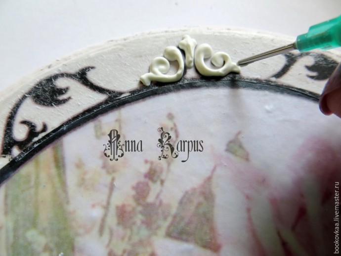 ​Мастер-класс по декору кухонной доски "English breakfast": часть 2