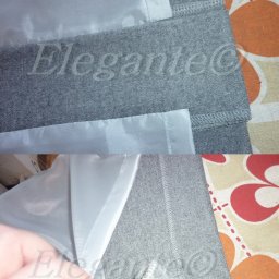 Низ в изделиях со шлицей