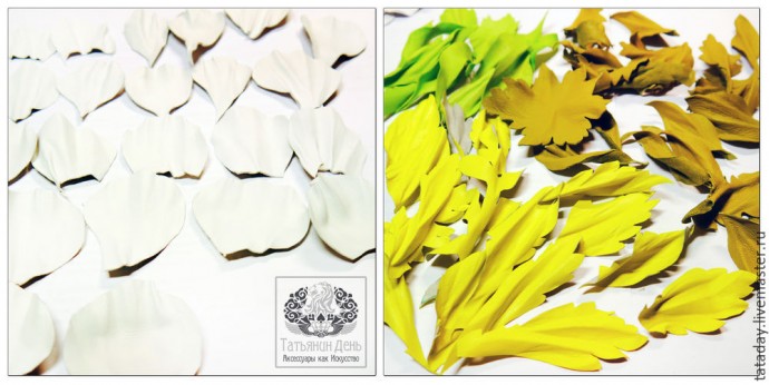 ​Создаем кожаную брошь-розу: часть 1