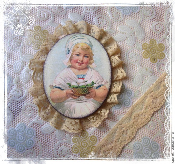 Создаем винтажное декоративное панно: часть 2 Создаем винтажное декоративное панно: часть 2