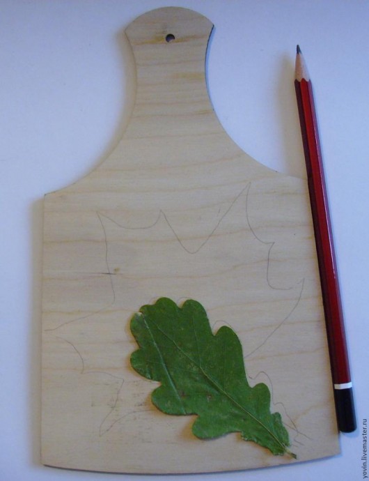 Украшаем разделочную доску