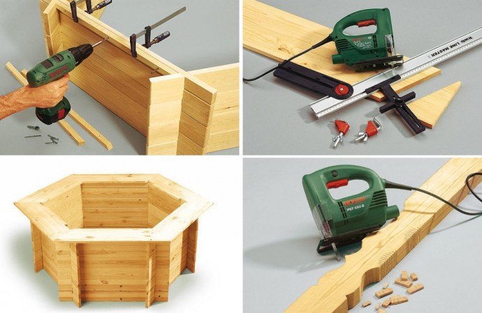 Декоративный колодец