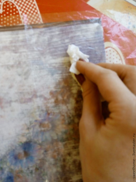 Мастер-класс о том, как вживить лазерную распечатку на брашированную поверхность: часть 2