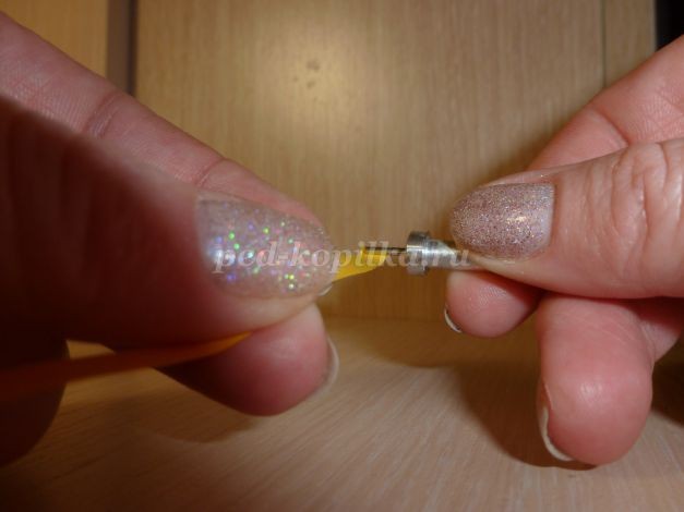 Подсвечник из диска: часть 1