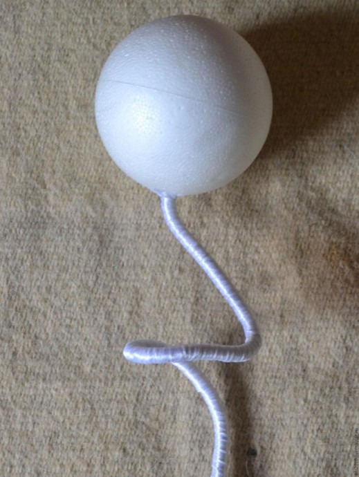 ​Топиарий из гофрированной бумаги