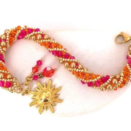 Жгут из бусин и бисера