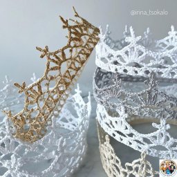 Интересная корона для новогоднего торжества