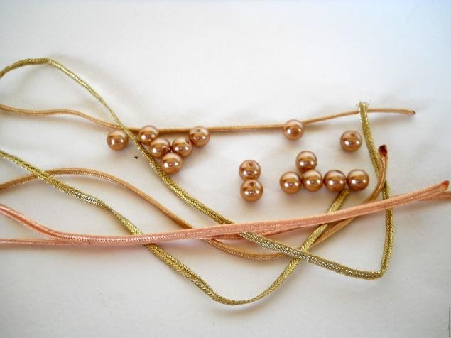 Колье "Кружевная бабочка": мастер-класс, часть 3