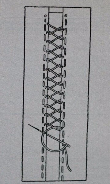 Красивый способ соединения ткани и кружева