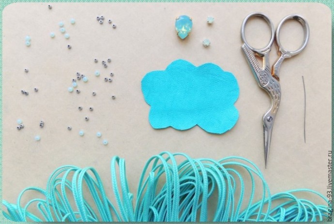 ​Создаем брошь в виде осьминога: часть 1