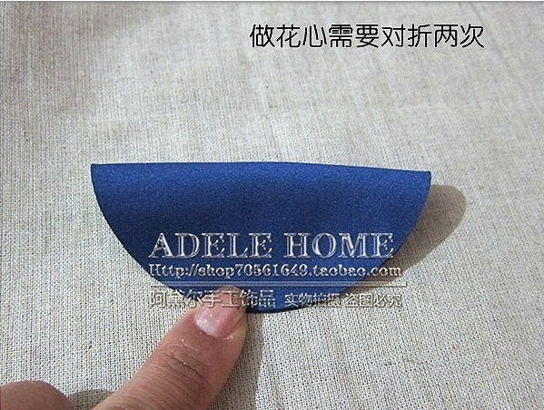 Тканевый цветок: мастер-класс