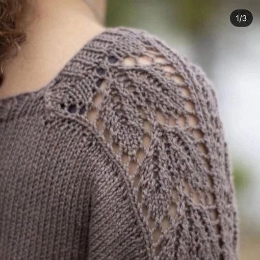 ​Ажурные рукава