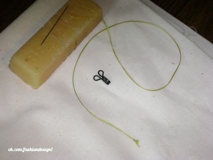 Как правильно пришить крючок