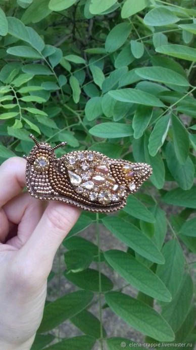 Вышиваем улитку