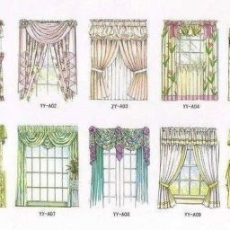 Идеи красивых занавесок