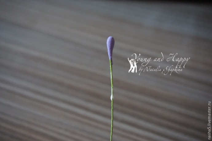 Лепим из полимерной глины веточки лаванды: часть 1 Лепим из полимерной глины веточки лаванды: часть 1