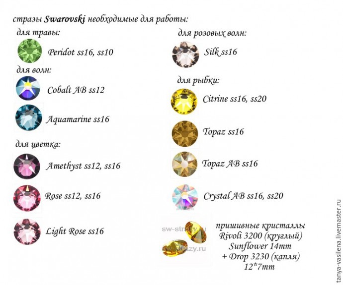 Декорируем футболку "Легкий бриз" стразами Swarovski: часть 1