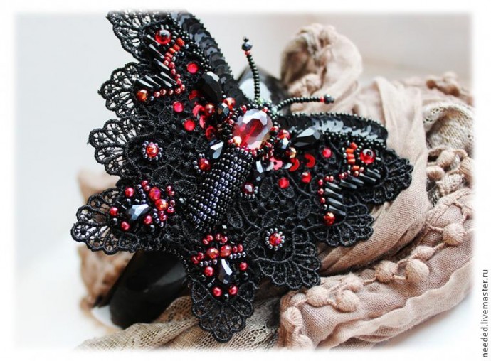 Создание трансформера: колье-брошь-заколка, часть 4