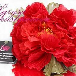 Делаем из ткани гофрированный пион: мастер-класс, часть 1