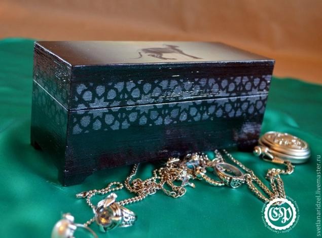 Шкатулка с кошкой: мастер-класс, часть 2