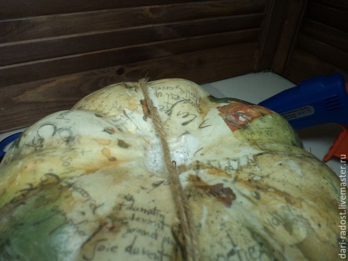 ​Вторая жизнь прошлогодней тыквы: часть 2