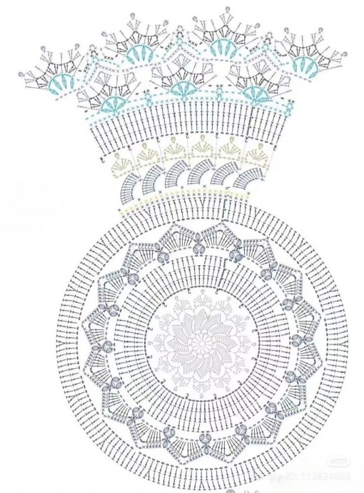 ​Изумительной красоты салфетка