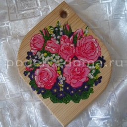 Как легко расписать разделочную доску