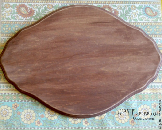 Декорирование панно "Счастливая осень": часть 1