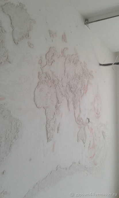 Изготавливаем барельеф "Карта"