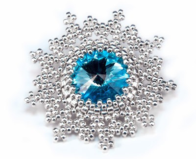 Серьги "Снежинки"