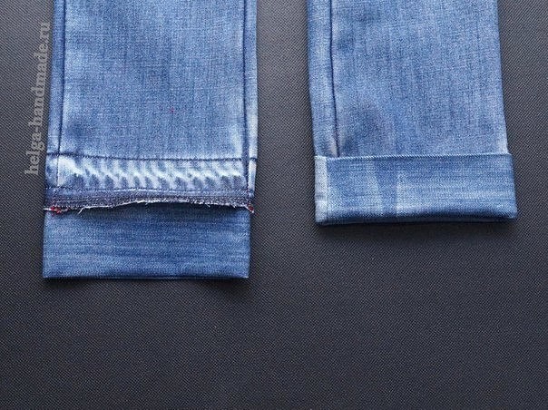 Как удлинить джинсы своими руками