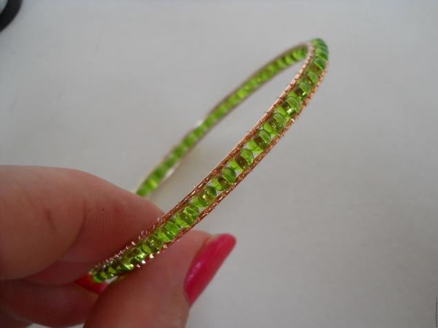 Ажурный браслет "Бабочки": часть 2