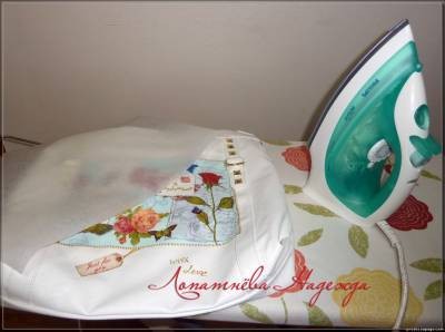 ​Декупаж на сумке или подарок для себя любимой: часть 2