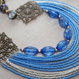 Небесное колье своими руками: часть 2