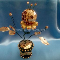 ​Денежный топиарий: часть 2