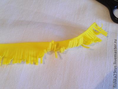 Одуванчики из фоамирана: часть 1