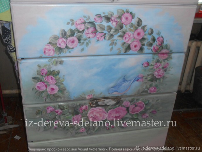 ​Ремонт деревянного комода: часть 7