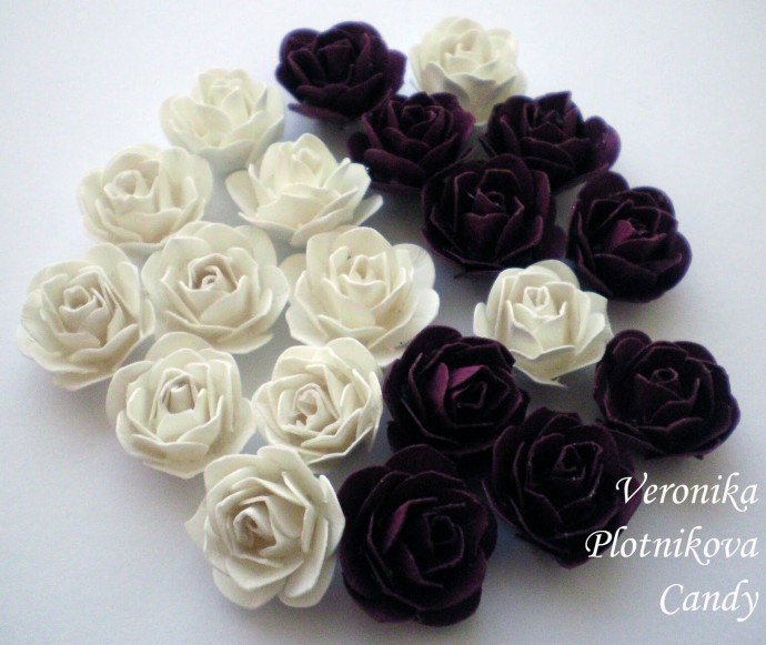 Розочки мягкого картона: мастер-класс Розочки мягкого картона: мастер-класс