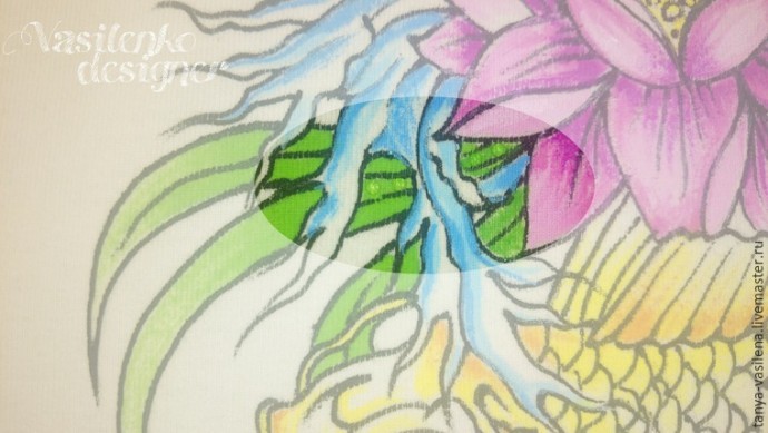 Декорируем футболку "Легкий бриз" стразами Swarovski: часть 2