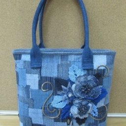 Идеи сумок из джинсовой ткани