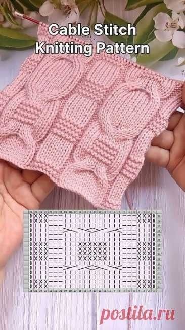 ​Красивые осенние узоры для вязания