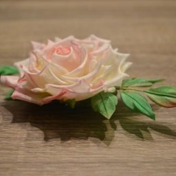 Роза из шелка: мастер-класс, часть 2