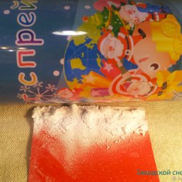 Варианты создания имитации снега в домашних условиях