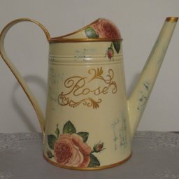 Декупаж по металлу - или как создать потёртости с помощью свечи