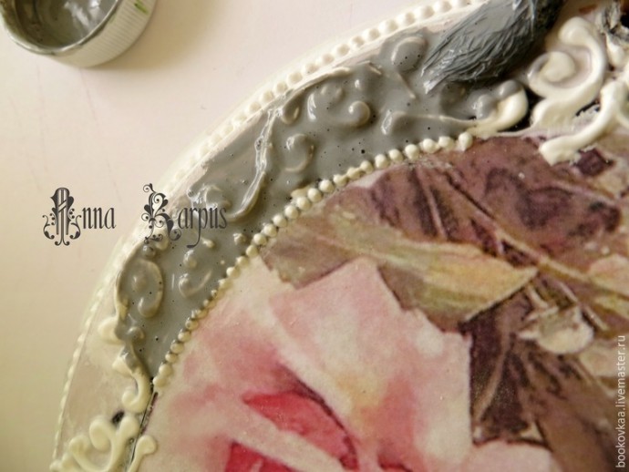 ​Мастер-класс по декору кухонной доски "English breakfast": часть 2