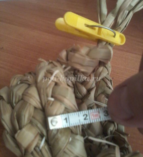 Гнездо из природного материала: часть 1