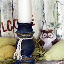 Имитация старинного подсвечника