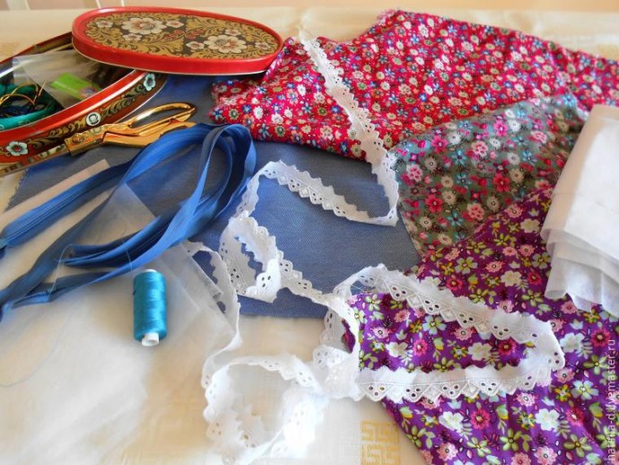 Шьём комплект чехлов "Матрёшки" для декоративных подушек: часть 1 Шьём комплект чехлов "Матрёшки" для декоративных подушек: часть 1