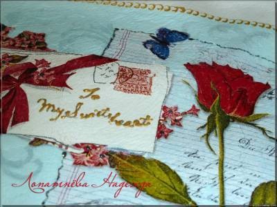 ​Декупаж на сумке или подарок для себя любимой: часть 2