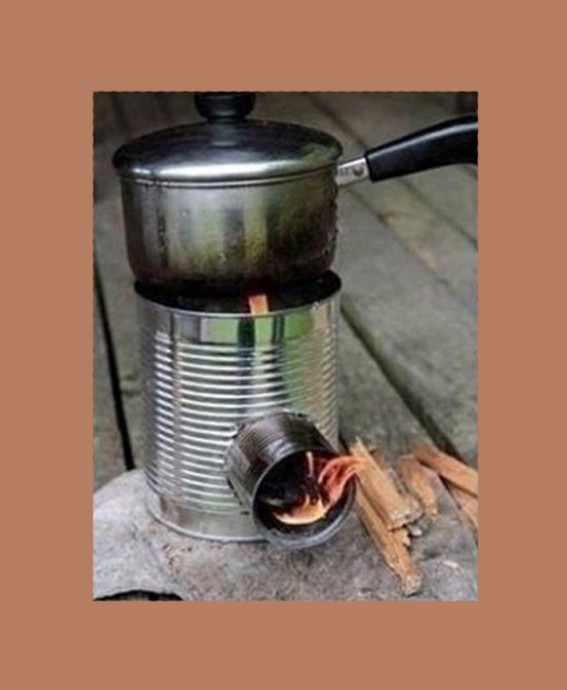 Мастерим мини-печь из жестяных банок